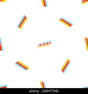 Gum sticks pattern seamless vector Stock Vector