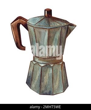 https://l450v.alamy.com/450v/2mht5we/hand-drtawn-coffee-maker-espressso-and-moka-pot-watercolor-clipart-element-italian-coffe-pot-kitchen-utensil-element-2mht5we.jpg