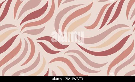 Pink seamless nature patterned background vector Stock Vector