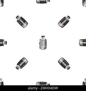 Grain water filter pattern seamless vector Stock Vector