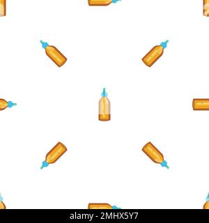 Flu syrup pattern seamless vector Stock Vector