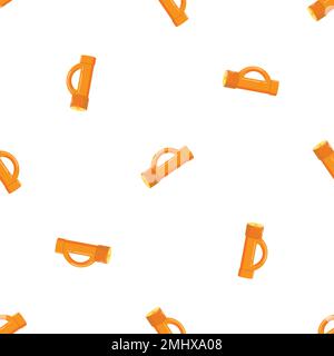 Flashlight light pattern seamless vector Stock Vector