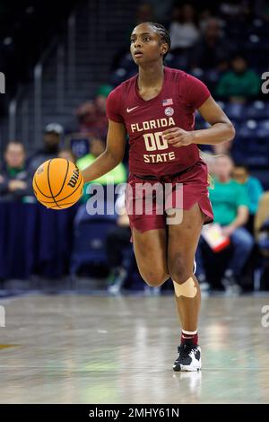 Florida State Guard Ta'Niya Latson (00) Blocks A Shot By Florida Guard ...