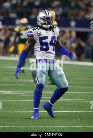 Oct 6, 2019: Dallas Cowboys middle linebacker Jaylon Smith #54 before an  NFL game between the