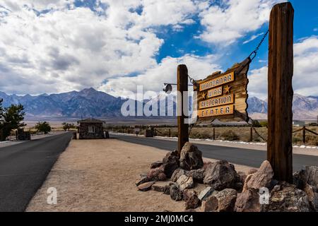 California Owens Valley Manzanar National Historic Site Stock Photo - Alamy