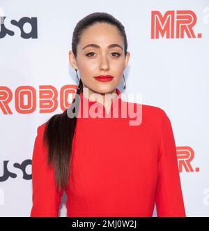 emmy rossum attends usa network's 'mr robot' season 4 premiere at the  village east cinema in new york city-011019_2