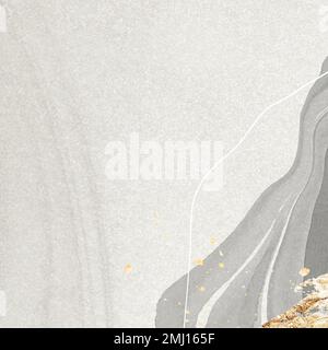 Gold splatter on marble background vector Stock Vector