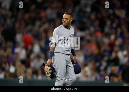 Game-Used Jersey: Orlando Arcia #3 2018 NLCS Game 3