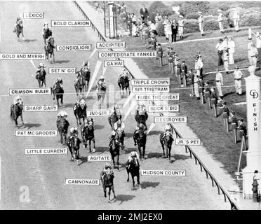 This is the way the field stood as Cannonade wins the 100th