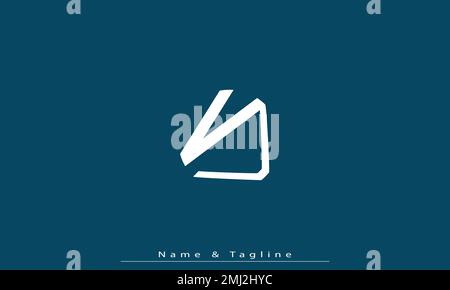 Alphabet letters Initials Monogram logo VV Stock Vector