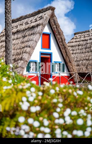 Casa de Santana', a traditional type of house in Madeira Islands