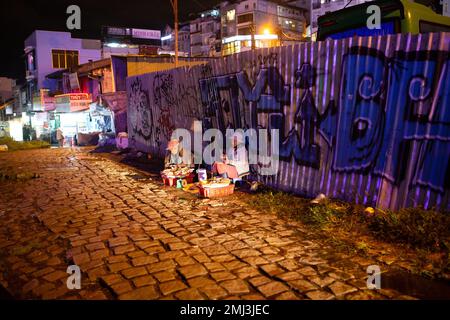 Dalat Vietnam - Daily Life in Dalat Vietnam Stock Photo