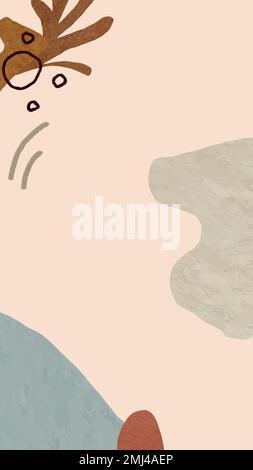Abstract mobile wallpaper background vector Stock Vector
