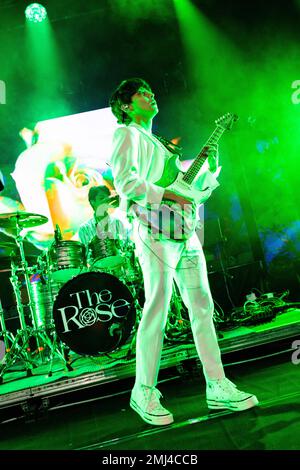 Milan Italy. 26 January 2023. The South Korean band THE ROSE performs live on stage at Alcatraz during the 'Heal Together World Tour' Stock Photo