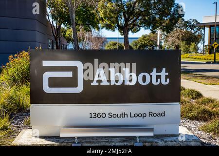 An Abbott Laboratories Location in Alameda California USA Stock Photo ...