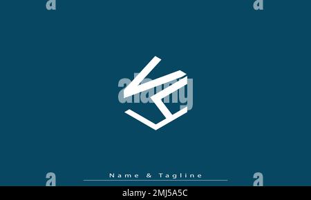 Alphabet letters Initials Monogram logo VY , YV Stock Vector