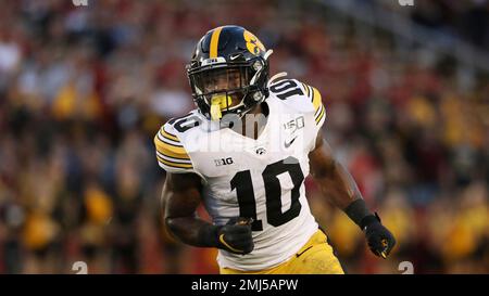 Iowa Hawkeyes Running Back Mekhi Sargent Editorial Stock Photo