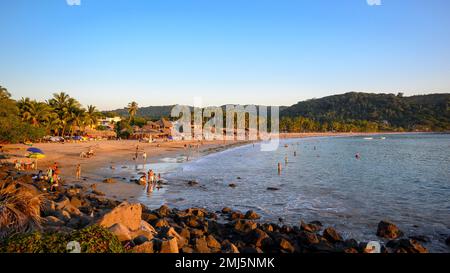 Playa Chacala, Riviera Nayarit, Mexico. Stock Photo