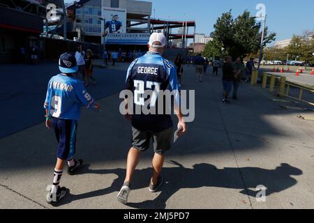 Look at the Colts fans wearing blue in Nashville