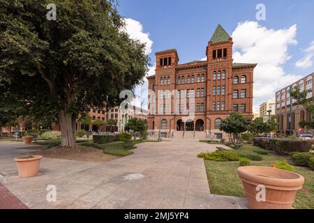 San Antonio, Texas, USA - October 14, 2022: The Bexar County Courthouse Stock Photo