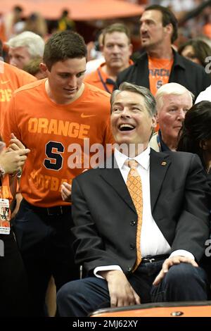 Syracuse Orange jersey retirement ceremony