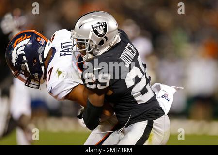 Oakland Raiders free safety Lamarcus Joyner (29) during an NFL