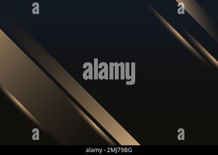Modern desktop background, abstract brown wallpaper vector Stock Vector