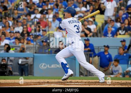 Joc Pederson's 2015 Los Angeles Dodgers Game-Worn Home Jersey #31