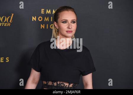 Hayden Panettiere attends The Hollywood Reporter and SAG-AFTRA’s Emmy Nominees Night. Photo: Michael Mattes/michaelmattes.co Stock Photo
