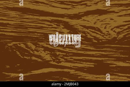 Old Oak Wood Background Vector Stock Vector