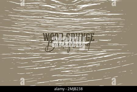Texture Wood Background. Vintage Wood Vector Stock Vector