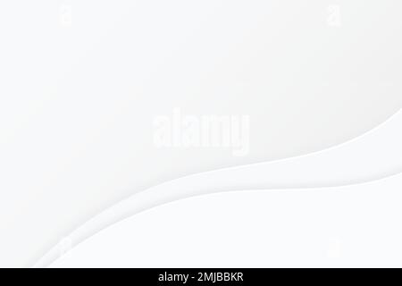 White desktop background minimal design vector Stock Vector