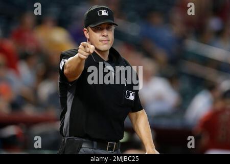 Photo: Home Plate Umpire Chris Segal - SLP2023080301 