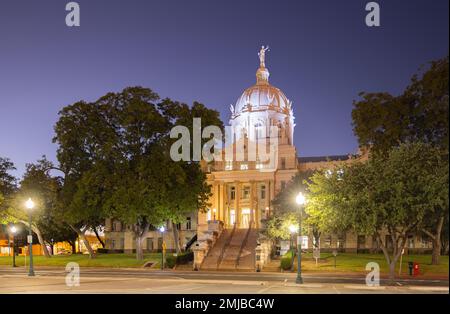 Waco, Texas, USA - October 19, 2022: The McLennan County Courthouse Stock Photo