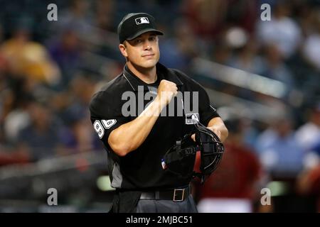 Photo: Home Plate Umpire Chris Segal - SLP2023080301 