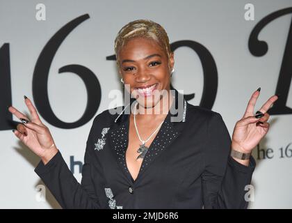 26 January 2023 - Los Angeles, California - Tiffany Haddish. Hulu's ''The 1619 Project'' Los Angeles Premiere at the Academy Museum of Motion Pictures. (Credit Image: © Billy Bennight/AdMedia via ZUMA Press Wire) EDITORIAL USAGE ONLY! Not for Commercial USAGE! Stock Photo