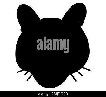 Cat silhouette logo Stock Vector Image & Art - Alamy