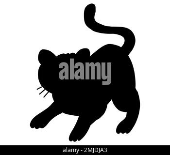 Cat graphic logo vector, silhouette of cat, vector icons Stock Vector Image  & Art - Alamy