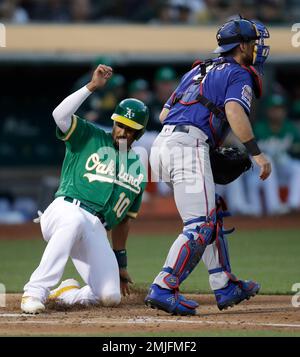 June 08, 2019: Oakland Athletics shortstop Marcus Semien #10 at