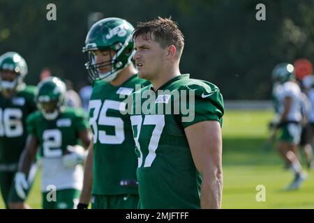 October 6, 2019: New York Jets tight end Daniel Brown (87) in