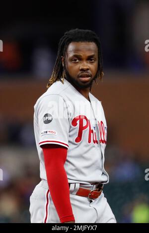 Philadelphia Phillies' Roman Quinn plays during a baseball game