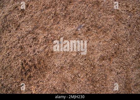 Brown Construction Stone Sand abstract texture can be used as a background wallpaper Stock Photo