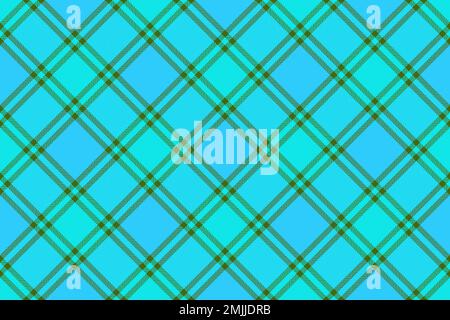 Tartan vector background. Pattern seamless check. Textile plaid fabric texture in bright and green colors. Stock Vector