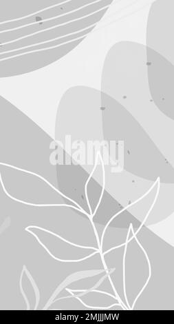 abstract Memphis mobile phone wallpaper Stock Vector