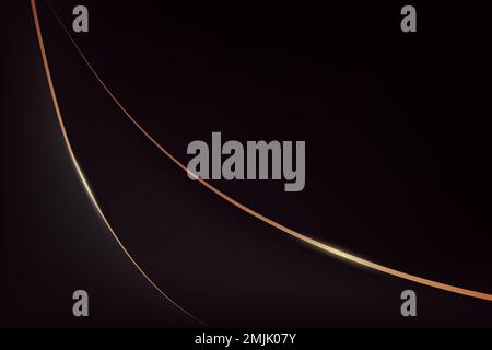 Modern desktop background, black abstract design vector Stock Vector