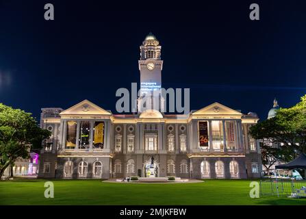 Victoria theatre in Singapore Stock Photo