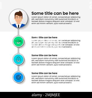 Infographic template with icons and 3 options or steps. Can be used for workflow layout, diagram, banner, webdesign. Vector illustration Stock Vector