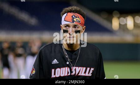 Louisville, KY, USA. 2nd June, 2019. Louisville's Trey Leonard