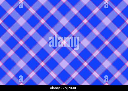 Background pattern seamless. Tartan fabric check. Plaid vector texture textile in light and pink colors. Stock Vector