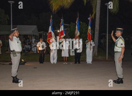 Col. Loic Wierzbinski, commanding officer, Marine Infantry Regiment in ...